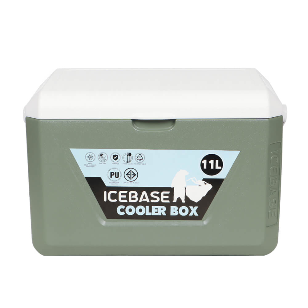 กระติกน้ำแข็งเก็บความเย็น ICEBASE รุ่น CLG-202GN (NEPTUNE) ขนาด 11 ลิตร สีเขียว_4